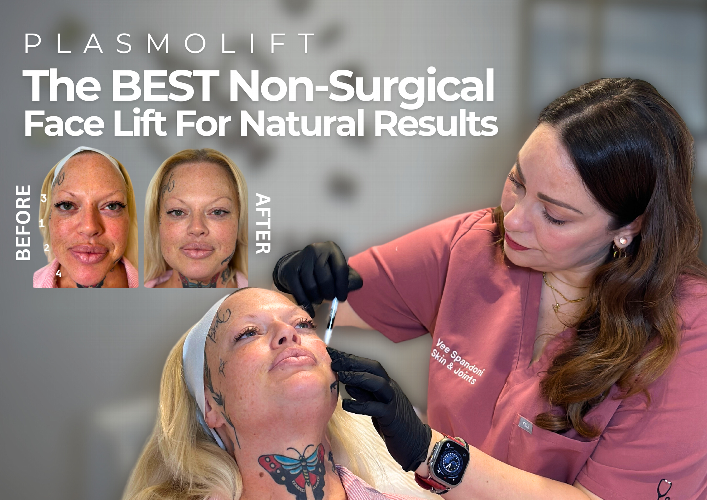 Reclaim a More Youthful Appearance with a Non-Surgical Facelift Using PLASMOLIFT Are signs of aging such as sagging skin, wrinkles, and fine lines making you feel self-conscious about your appearance? 